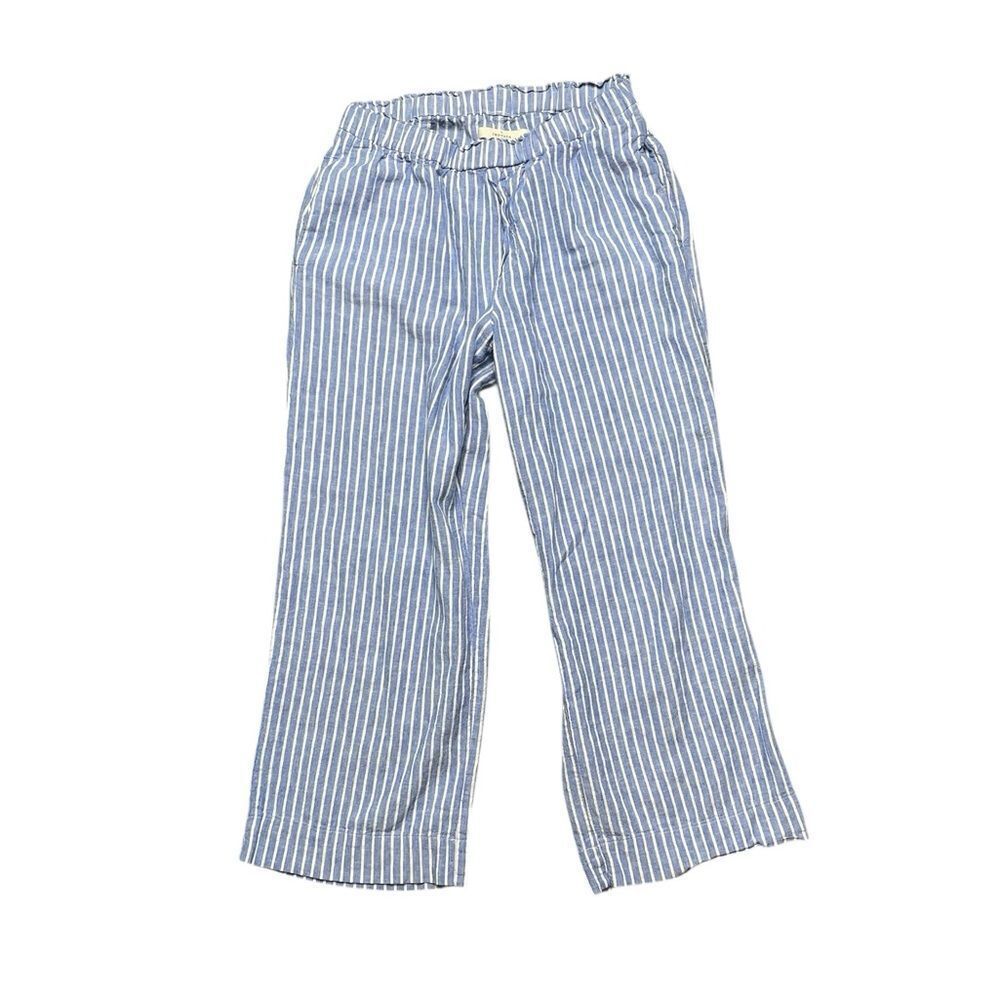 Trovata Blue and White Casual Striped Bottoms Blue White Size XS - Picture 3 of 7